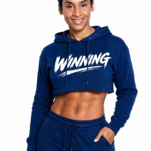 Cropped “Winning” Sweatsuit