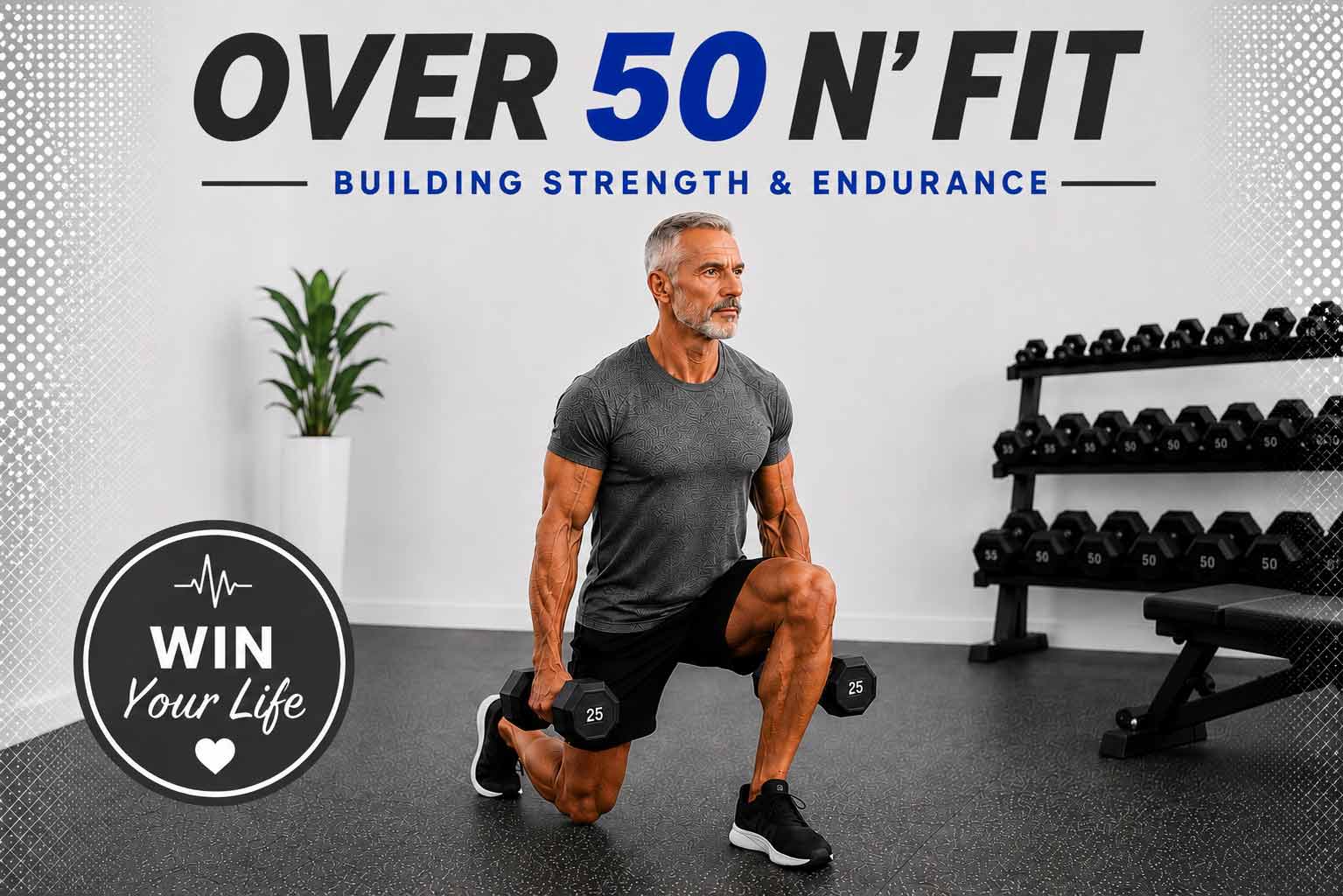 Over 50 N Fit Building Strength Endurance Blue